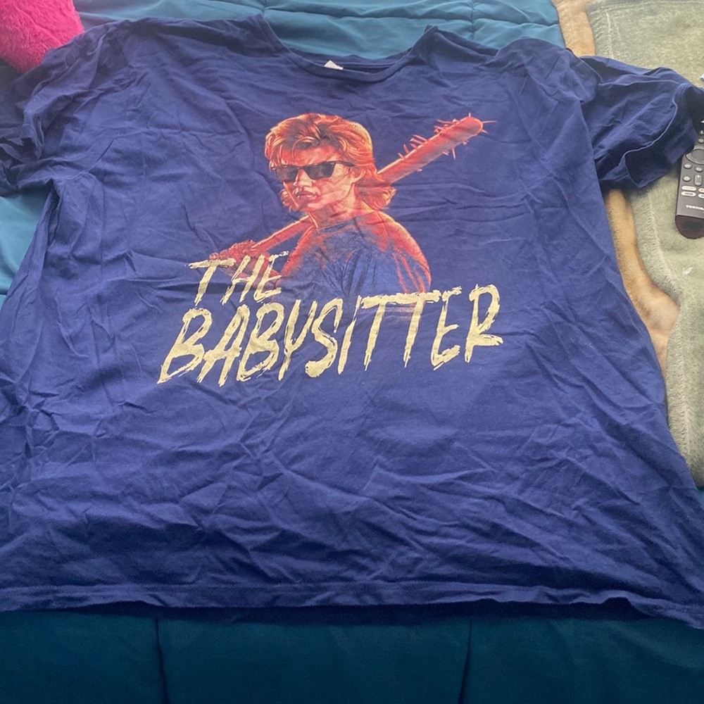 Steve Harrington “the babysitter” stranger things t-shirt